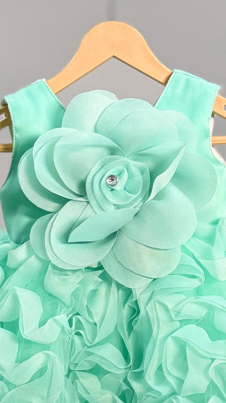 Petals dress for girls
