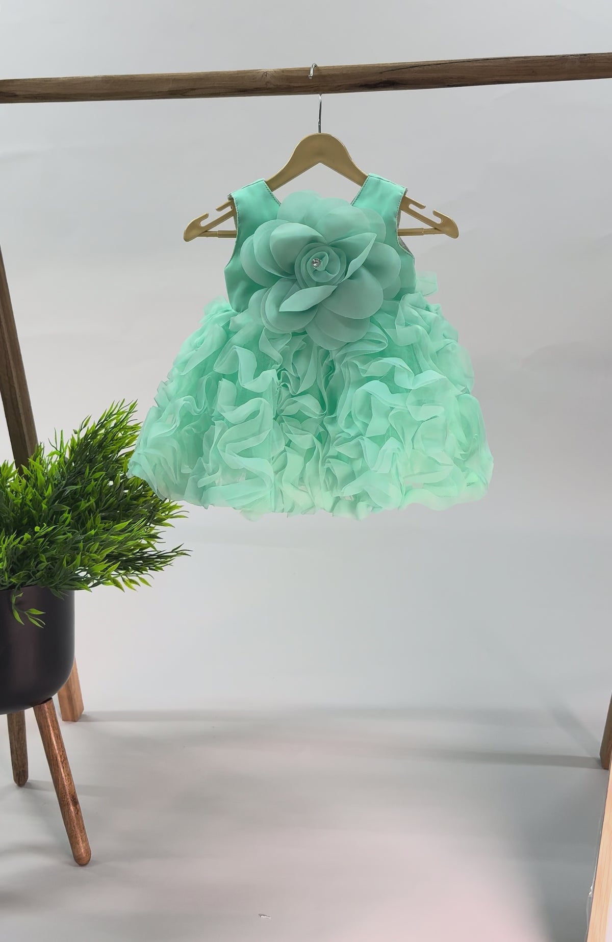 Petals dress for girls